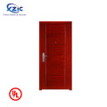 Eco-friendly soundproof gloss matte laminated mdf fire proof doors for commercial ul listed